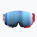 Ski goggles POC Nexal rouge/blanc/partly sunny blue 3