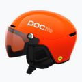 Children's ski helmet POC POCito Obex Visor S2 Jr fluorescent orange 2