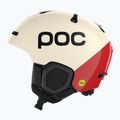 Ski helmet POC Fornix BC rouge/blanc 2