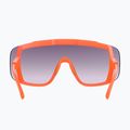 POC Devour fl.orange translucent/clarity road/partly sunny gold sunglasses 3