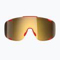 POC Devour prismane red/clarity road/partly sunny gold sunglasses 2