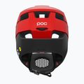 POC Otocon Race MIPS bike helmet prismane red matt/uranium black matt 4