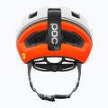 Bike helmet POC Omne Beacon MIPS hydrogen white/fluorescent orange matt 4