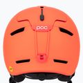 POC Obex MIPS ski helmet fluorescent orange matt 8