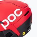 Ski helmet POC Obex BC MIPS prismane red matt 7