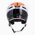 POC Obex Connect hydrogen white/fluorescent orange avip ski helmet 3