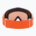 POC POCito Iris fluorescent orange/partly sunny light orange children's ski goggles 4