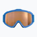 POC POCito Iris fluorescent blue/partly sunny light orange children's ski goggles 2