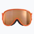Children's ski goggles POC POCito Retina Jr S2 fluorescent orange/partly sunny light orange 3