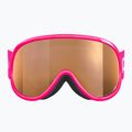 Children's ski goggles POC POCito Retina Jr S2 fluorescent pink/partly sunny light orange 3