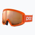 POC POCito Opsin fluorescent orange/partly sunny light orange children's ski goggles 4