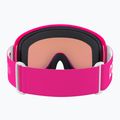 POC POCito Opsin fluorescent pink/partly sunny light orange children's ski goggles 3