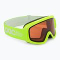 POC POCito Opsin fluorescent yellow/green/partly sunny light orange children's ski goggles