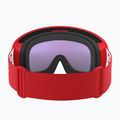 POC Fovea prismane red/partly sunny blue ski goggles 4