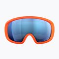 POC Fovea Mid ski goggles zink orange/partly sunny blue 2