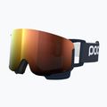 POC Nexal apatite navy/partly sunny orange ski goggles 2