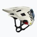 POC Kortal Race MIPS bicycle helmet selentine off-white/calcite blue matt 3