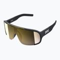 POC Aspire WF uranium black/clarity road/partly sunny gold sunglasses