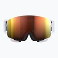 POC Nexal hydrogen white/partly sunny orange ski goggles 2