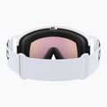 POC Nexal hydrogen white/partly sunny orange ski goggles 3