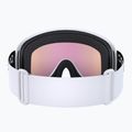 POC Opsin hydrogen white/partly sunny orange ski goggles 4