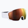 Ski goggles POC Zonula hydrogen white/partly sunny orange