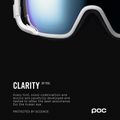 Ski goggles POC Zonula hydrogen white/partly sunny blue 11