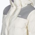 Women's down jacket POC Loft Parka selentine off white 3