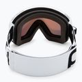 POC Vitrea hydrogen white/partly sunny orange ski goggles 3