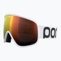 POC Vitrea hydrogen white/partly sunny orange ski goggles 4