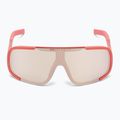 Bicycle goggles POC Aspire ammolite coral translucent/clarity trail silver 3