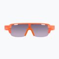 POC Do Half Blade fluorescent orange translucent cycling goggles 7