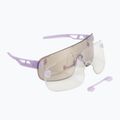 Bicycle goggles POC Elicit purple quartz translucent/clarity road silver