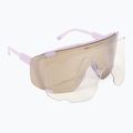 Bicycle goggles POC Devour purple quartz translucent/clarity road silver