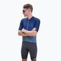 Men's cycling jersey POC Pristine Print gradient turmaline navy