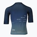 Men's cycling jersey POC Pristine Print gradient turmaline navy 6