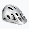 Bicycle helmet POC Tectal argentite silver matt