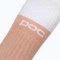 Cycling socks POC Flair Mid rock salt/hydrogen white 3