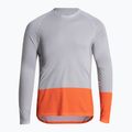 Men's cycling longsleeve POC MTB Pure granite grey/zink orange 3