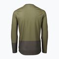 Men's cycling longsleeve POC MTB Pure epidote green/sylvanite grey 6