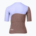 Women's cycling jersey POC Essential Road Print jasper brown/purple quartz 6