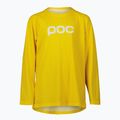 Children's cycling longsleeve POC Essential MTB aventurine yellow