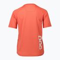 Women's cycling jersey POC Reform Enduro Light ammolite coral 5
