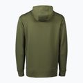 Men's trekking sweatshirt POC Poise Hoodie epidote green 5