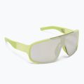 Bicycle goggles POC Aspire lemon calcite translucent/clarity define silver