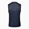 Men's cycling tank top POC Air Indoor Vest turmaline navy 2