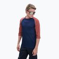 Men's cycling jersey POC MTB Pure 3/4 turmaline navy/himalayan salt 2