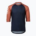 Men's cycling jersey POC MTB Pure 3/4 turmaline navy/himalayan salt 5
