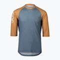 Men's cycling jersey POC MTB Pure 3/4 calcite blue/aragonite brown 4