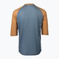 Men's cycling jersey POC MTB Pure 3/4 calcite blue/aragonite brown 5